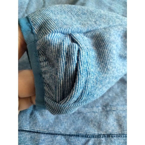 Alblanc blue Pullover with snaps and thumb holes‎ - Picture 6 of 9